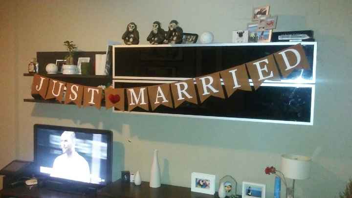 Banderin just married - 1
