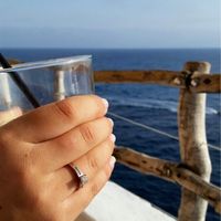 Mi anillo de compromiso!! me encanta - 1