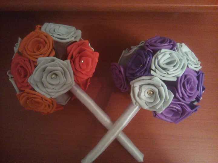 Tutorial ramo de rosas de goma eva - 2