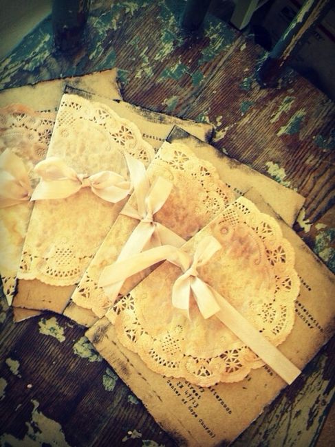 Comprando las cosas de las invitaciones - 1