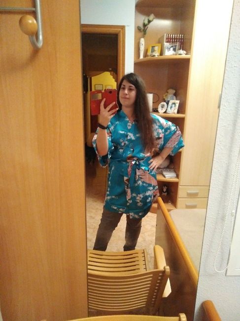 Mi bata/kimono de 15€ de Amazon - 2