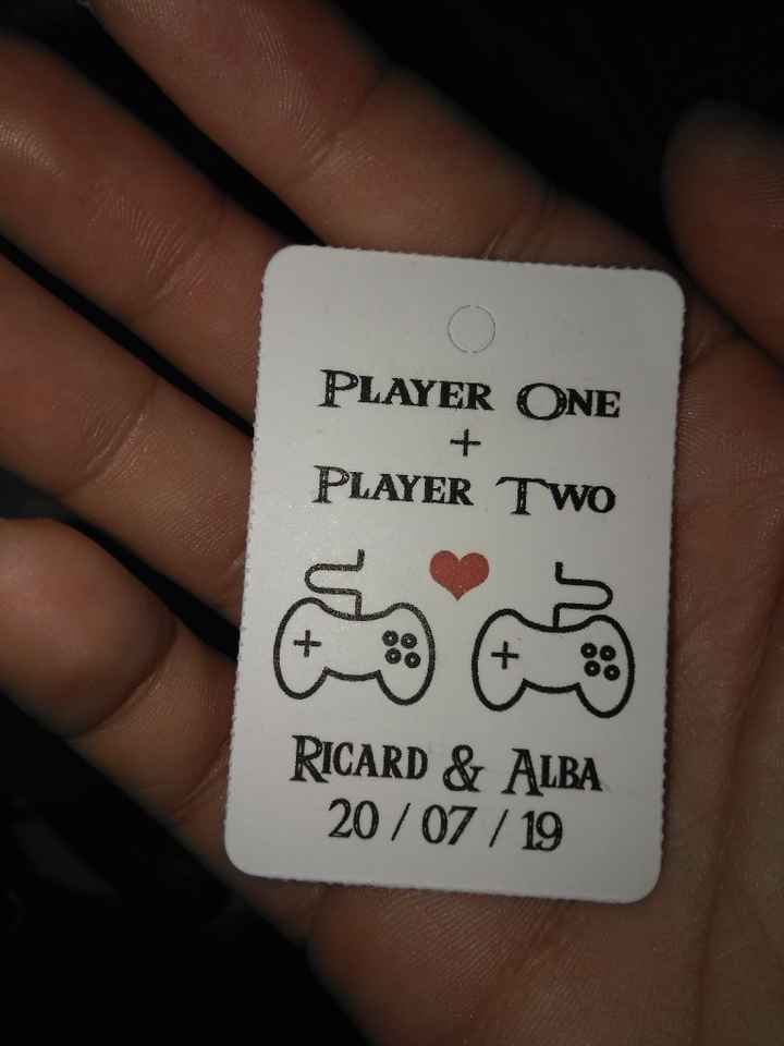 Mis etiquetas frikis / gamers para las bolsas de los detalles - 1
