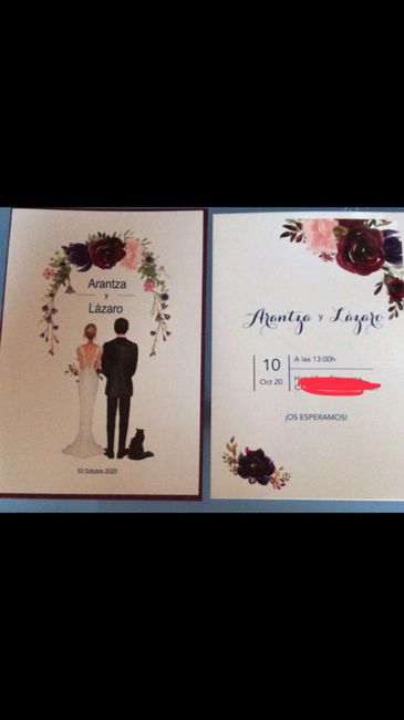 Ya tenemos invitaciones 🎉 2