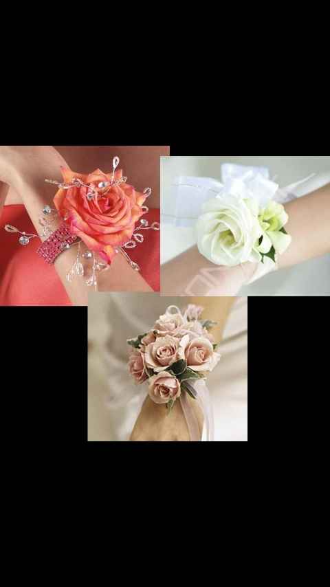 Ramo de novia o pulsera de flores? - 1