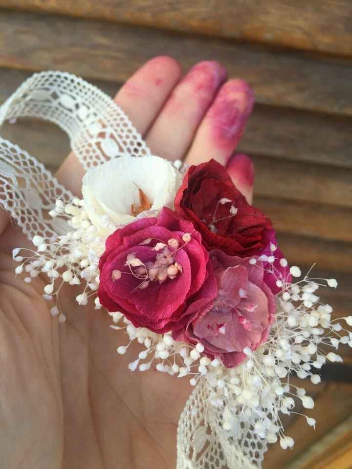 Los corsages  para mis damas!! - 3