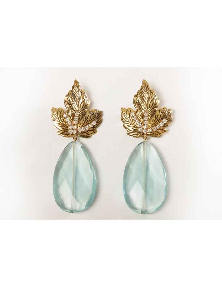pendientes celeste 2