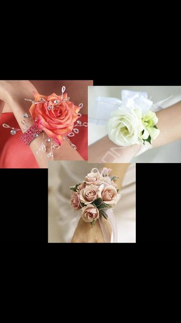 Ramo de novia o pulsera de flores? - 1