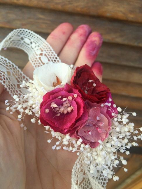 Los corsages  para mis damas!! - 3
