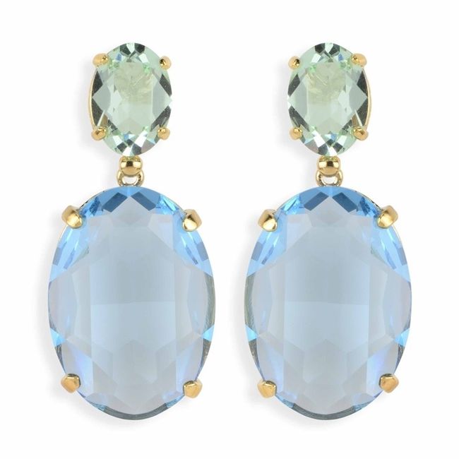 pendientes celeste 6