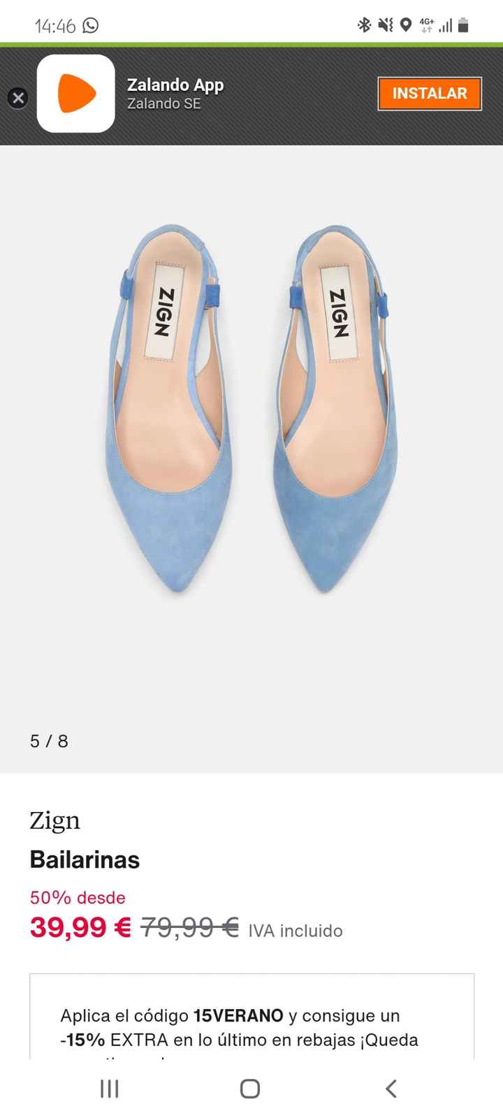Zapatos azules👰🏻‍♀️💙 - 1