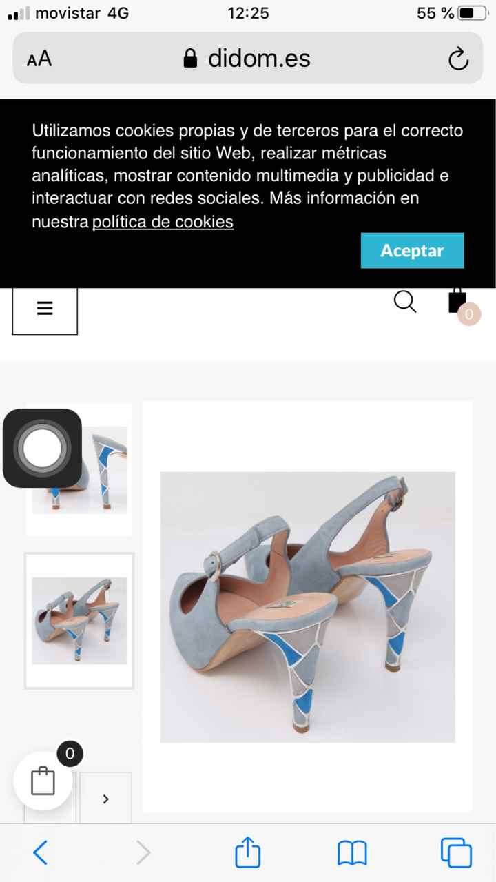 Zapatos azules donde - 3