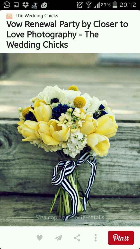 Ideas para bodas azul y amarillo - 5