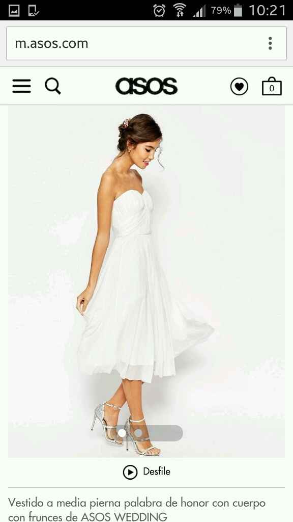 Vestido boda civil - 2