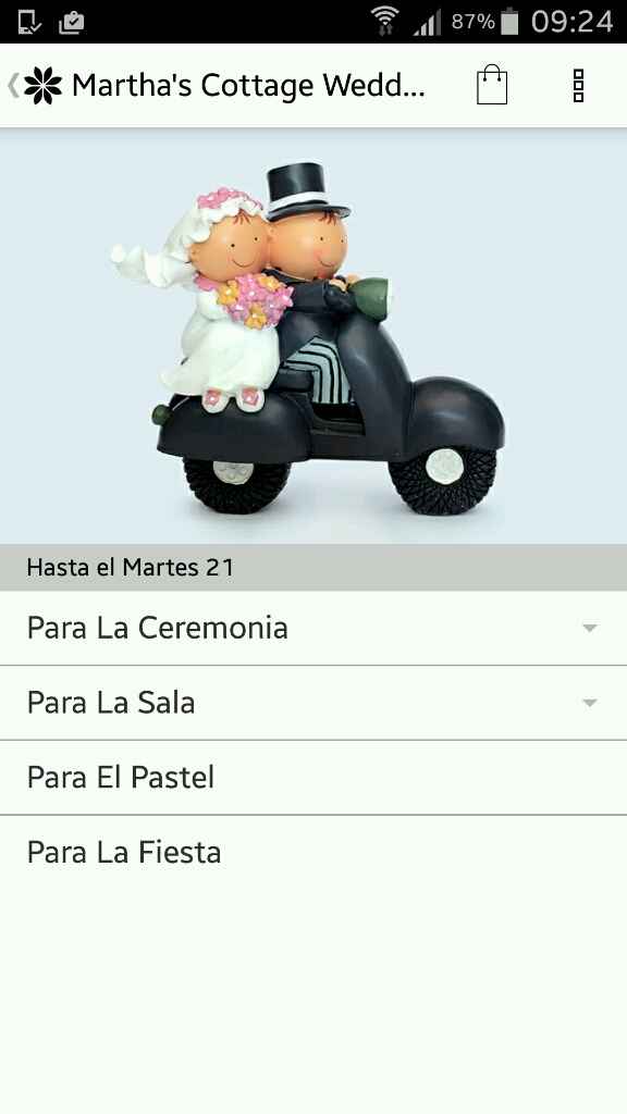 Cositas para la boda en privalia - 1