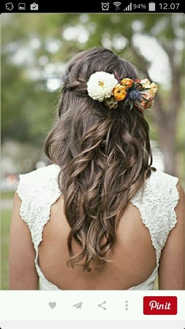 ¿que peinado le iría bien a este vestido? - 1