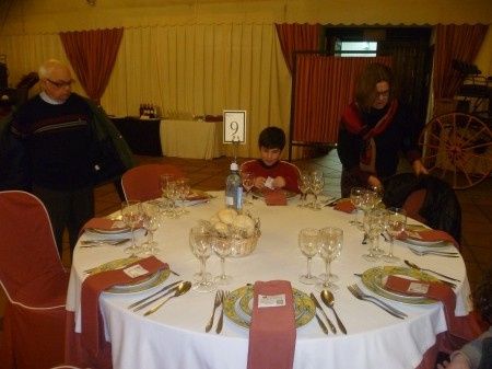 mesa de degustación catering las torres