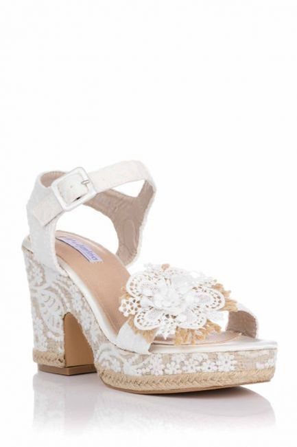 Zapatos de tacón esparto 4