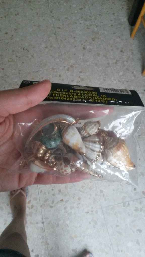 mas abalorios de conchas