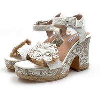 Zapatos de tacón esparto - 1