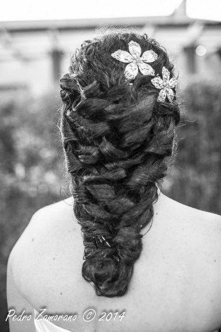Adorno pelo, despues de mantilla