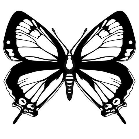 Plantilla mariposas - 2