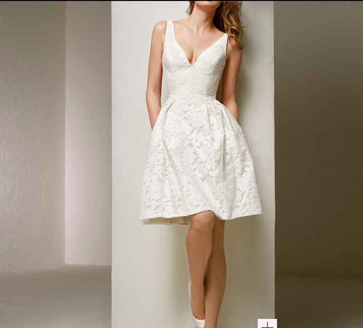 Mision Imposible: buscando vestido novia corta - 1