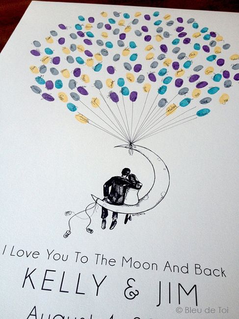 novios en la luna