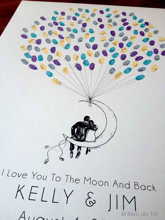 novios en la luna