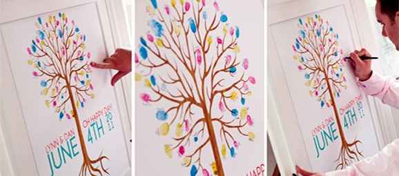 Arbol colorido