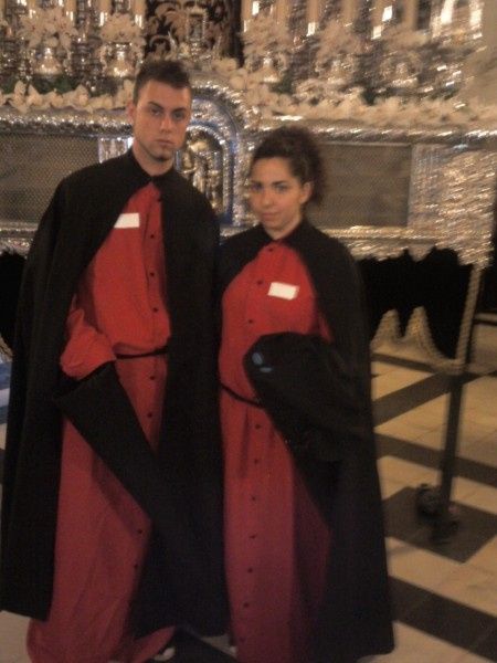 Con la Virgen del Buen Fin
