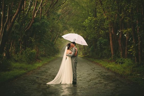 ¡Boda con lluvia! Al mal tiempo, ¡buena cara! 7