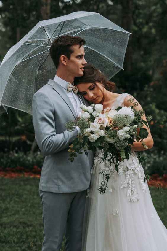 ¡Boda con lluvia! Al mal tiempo, ¡buena cara! - 2