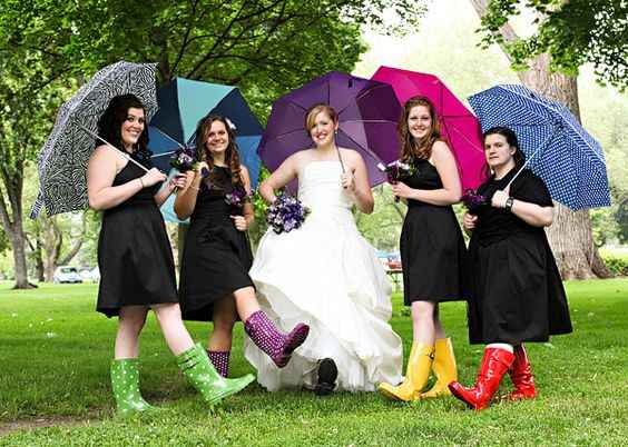 ¡Boda con lluvia! Al mal tiempo, ¡buena cara! - 11