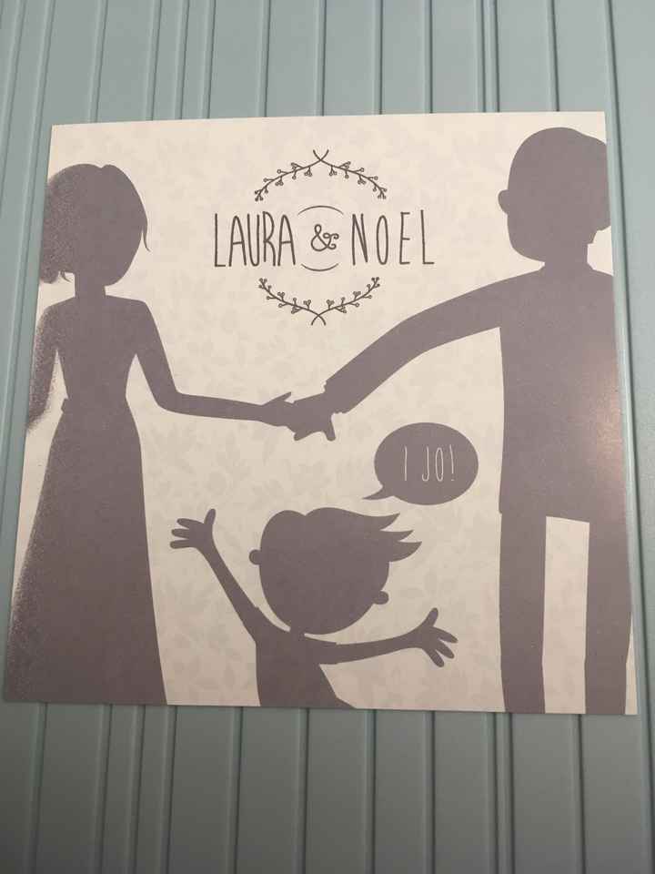 Portada de la invitación - 1