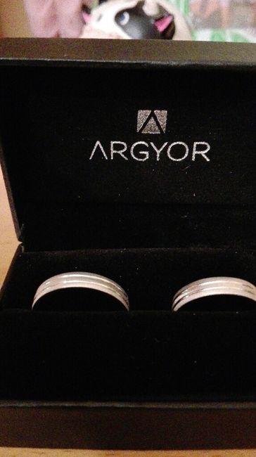 46 dias para mi boda estos son los anillos - 1