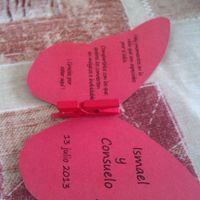Mariposas de agradecimiento