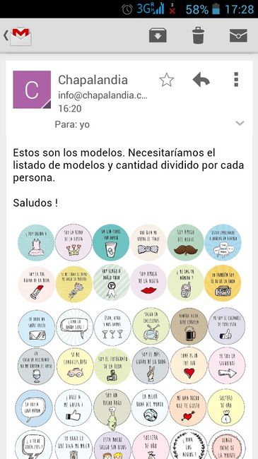 Pedido chapas sevilla y alrededores - 1