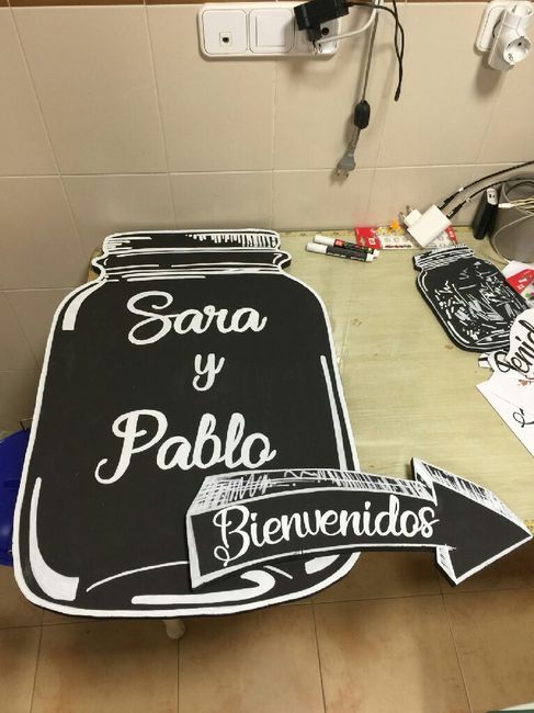  Cartel- señal de boda! - 2
