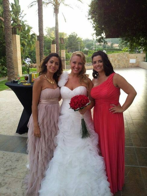 con mis amigas de la infancia