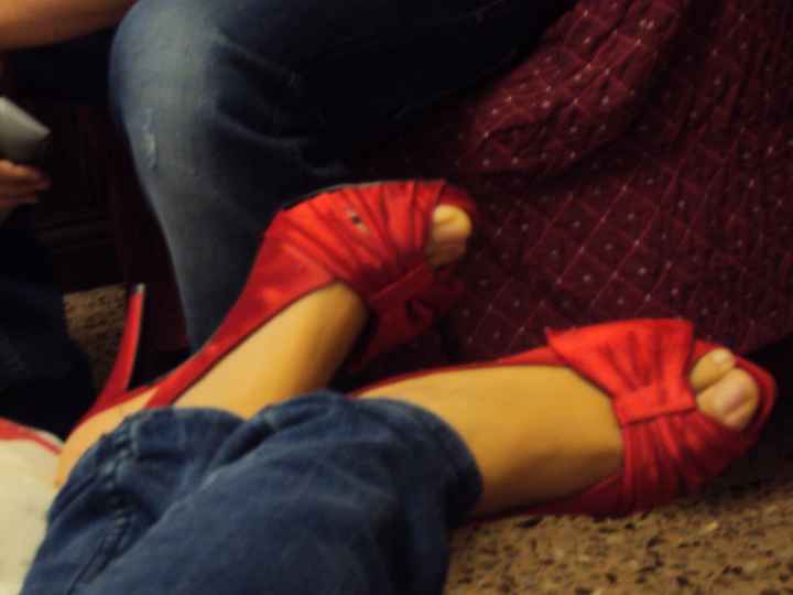 mis zapatos de boda!!