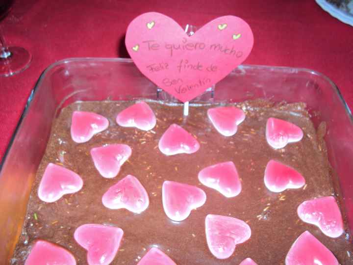 tarta de san valentin