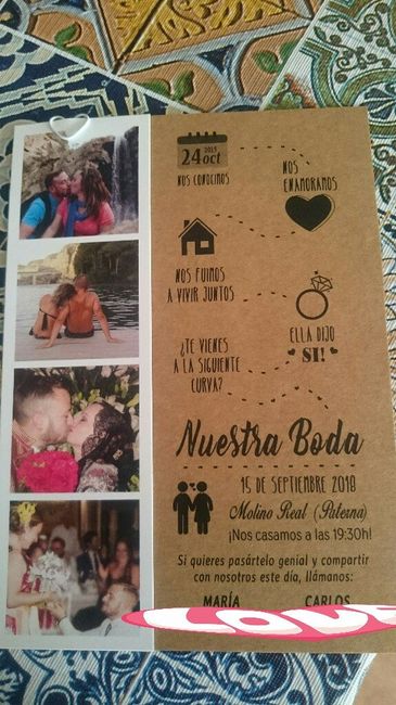 Nombres personalizados en Invitación - 3