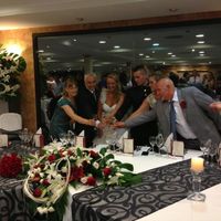 el brindis de bienvenida
