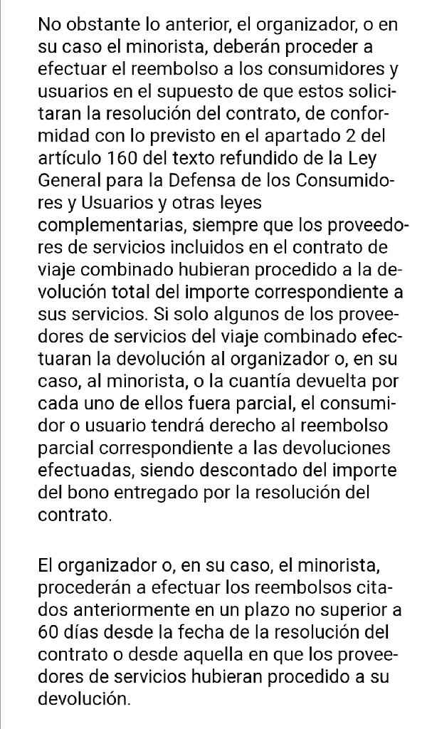 Unir fuerzas contra clausulas abusivas (agencias de viajes) - 4