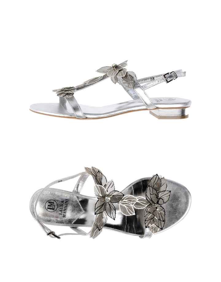 Sandalias plata