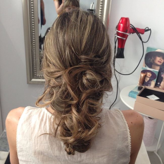 Peinados con trenzas. quien ha llevado trenza en su boda?? - 1