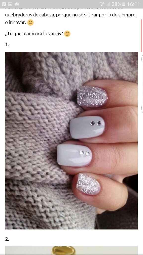 ¿Manicura formal o informal? - 1