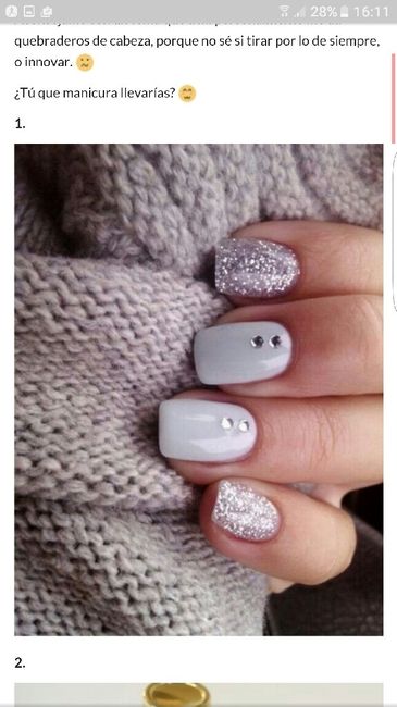 ¿Manicura formal o informal? - 1