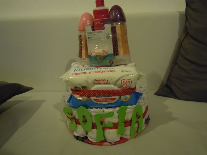 tarta de pañales