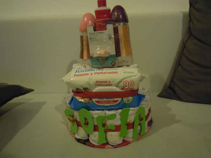 tarta de pañales
